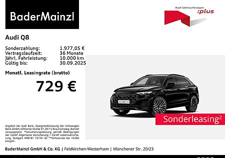 Audi Q8 55 TFSIe quattro S line AHK Matrix HUD Pano