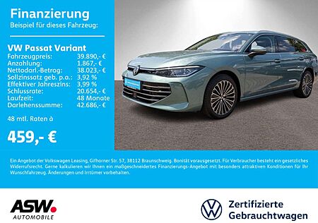 VW Passat Variant Volkswagen Elegance 2.0 TDI DSG LED AHK PANO