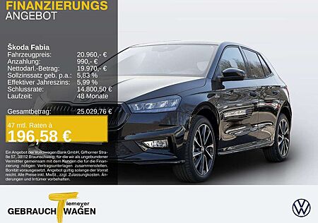 Skoda Fabia 1.0 TSI DSG MONTE CARLO LM17 VIRTUAL SITZH