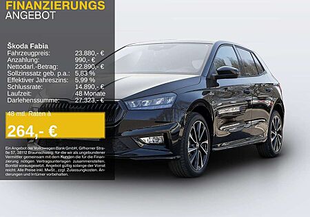Skoda Fabia 1.0 TSI DSG MONTE CARLO LM17 VIRTUAL SITZH