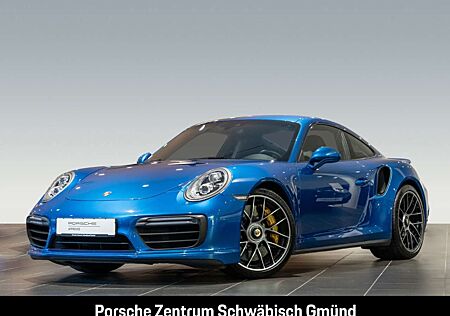Porsche 991 911 Turbo S Saphirblau BOSE Lederausstattung