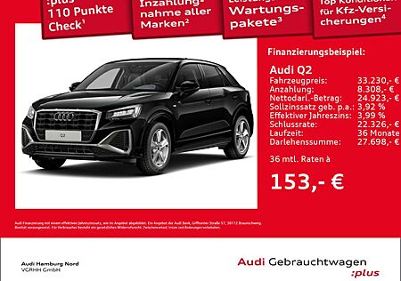 Audi Q2 35 TDI S line S tronic AHK LED Sonos CarPlay