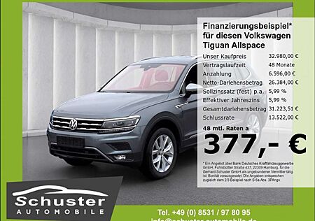 VW Tiguan Allspace Volkswagen Highline 4Mot 2.0TDI*DSG AHK ACC