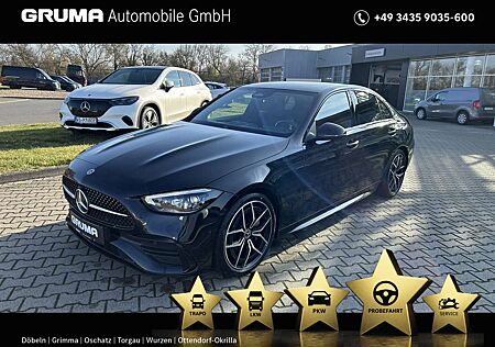 Mercedes-Benz C 300 4M AMG+Night+Pano+19"+Burmester+DigiLight+