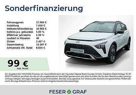Hyundai Bayon TREND DCT NAVI CAM SHZ LHZ CARPLAY ALU 17"