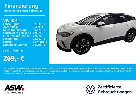 VW ID.4 Volkswagen Pro Move LED Nav RFK Wärmepumpe ACC SHZ AHK