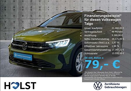 VW Taigo Volkswagen 1.0TSI Life GJR NAV LED digitales Cockpit