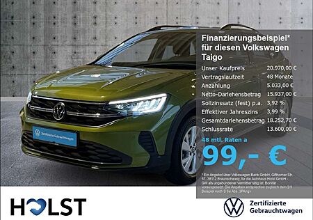 VW Taigo Volkswagen 1.0TSI Life GJR NAV LED digitales Cockpit
