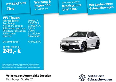 VW Tiguan Volkswagen R 2.0 TSI DSG 4M IQ AHZV KAMERA TRAVEL
