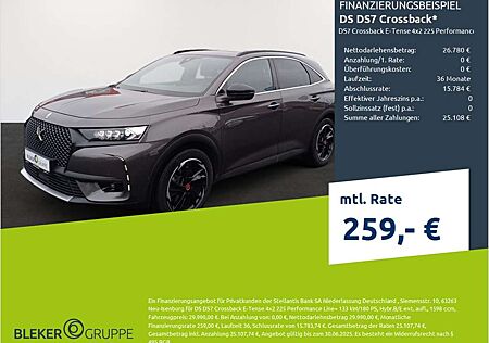 DS Automobiles DS 7 E-Tense 225 Performance Line + 4x2