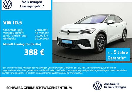 VW ID.5 Volkswagen Pro Batt.-Kap. 82 kW/h*Wärmep.*IQ.LIGHT*19"