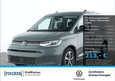 VW Caddy Volkswagen 1.5TSI DSG Style LED STHZ Navi SHZ Rear View ACC