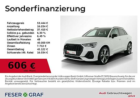 Audi Q3 45 TFSI qu S Line Int Pano,LED,Navi,Leder