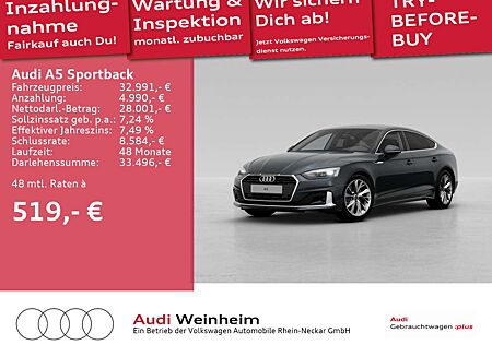Audi A5 35 TDI advanced S-tronic LED Navi u