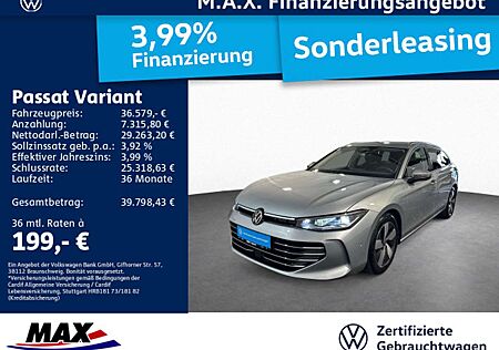 VW Passat Variant Volkswagen 2.0 TDI DSG ELEGANCE IQ.LIGHT+AHK