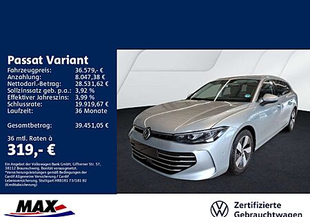VW Passat Variant Volkswagen 2.0 TDI DSG ELEGANCE IQ.LIGHT+AHK