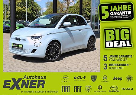 Fiat 500E Cabrio LA PRIMA (42kWh) Leder, Navi,