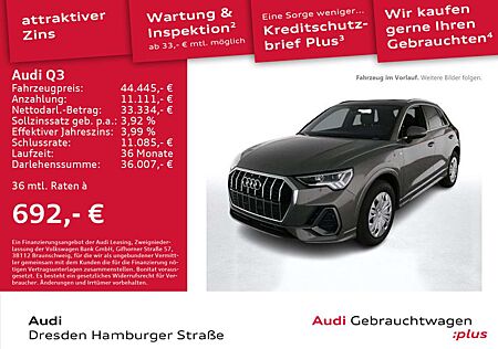 Audi Q3 35 TFSI S line LED Navi AHZV S tronic