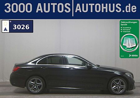 Mercedes-Benz C 220 d AMG-Line LED Navi Distronic+ RfK Facelift