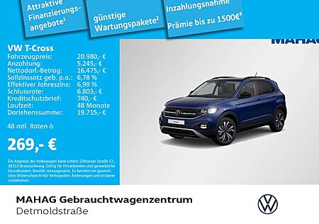 VW T-Cross Volkswagen 1.0 TSI LIFE AHK Navi Kamera Alu17Manila