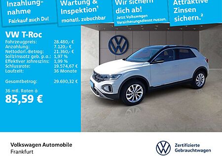 VW T-Roc Volkswagen 1.5 TSI DSG Style Navi AHK Digitaler Radio