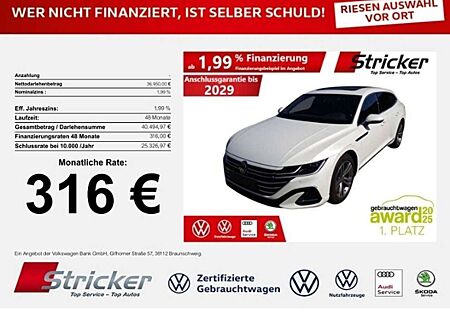 VW Arteon Volkswagen Shooting Brake R-Line 1.4TSI e-hybrid 316,-ohne A