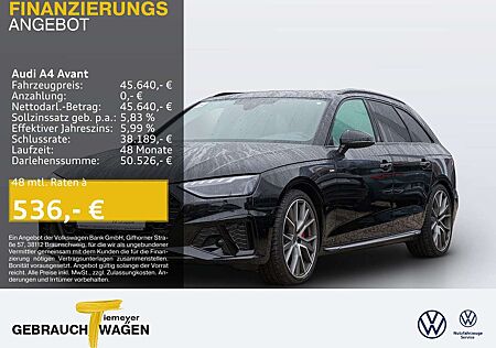 Audi A4 40 TFSI Q 2 x S LINE LM19 KAMERA NAVI+