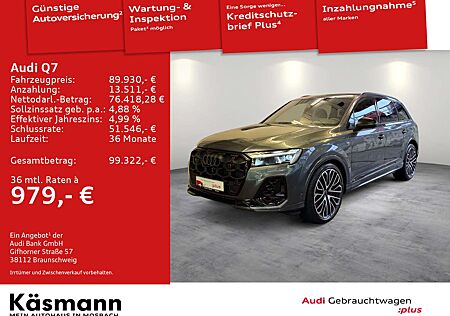 Audi Q7 gebraucht kaufen Audi Q7 S line 60TFSIe quattro AHK PANO 360° MATRIX