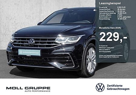 VW Tiguan Volkswagen 2.0 TDI DSG R-Line NAVI PANO LED LM ACC