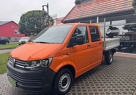 VW T6 Transporter Volkswagen T6 Doka 2,0 TDI 75kw Pritsche-AHK-Klima-Bluetoot