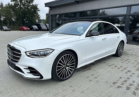 Mercedes-Benz S 450 S450d 4M Lang AMG Manufactur -HUD-Belü.Sitz-Pano