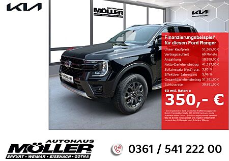 Ford Ranger WILDTRAK 2.0 AWD DoKa AHK Kamera Laderollo ACC