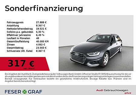 Audi A4 Avant 40 g-tron LED/Navi/ACC/R-Kamera/17 Zoll