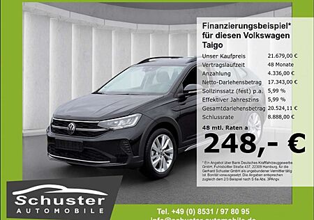 VW Taigo Volkswagen Life 1.0TSI*DSG Navi LED digCockp SHZ 17*