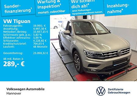 VW Tiguan Volkswagen 1.4 TSI Join Navi AHK LED HuD PDC SHZ ACC
