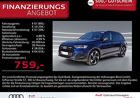 Audi Q7 60 TFSI e S line LASER AHK Pano 22" B&O-Adv.