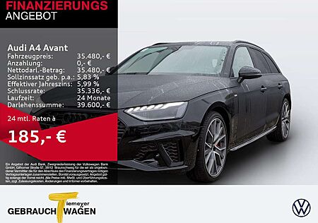Audi A4 40 TFSI Q 2x S LINE AHK LM19 MATRIX VIR