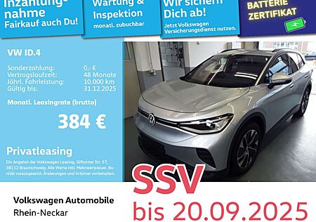 VW ID.4 Volkswagen Pure 125kW GAR2030 Navi PDC IQ Light Wärmep