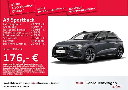 Audi A3 S line 30 TDI 6-Gang AHK Navi Virtu