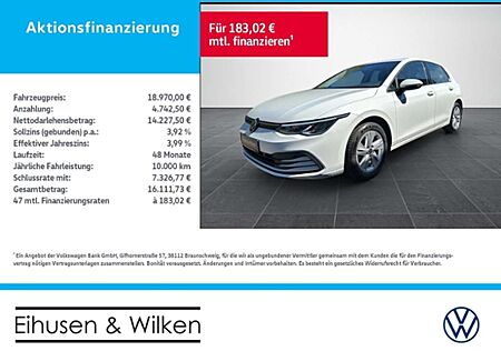 VW Golf Volkswagen VIII 2.0+TDI+LIFE+LED+ACC+NAVI+SHZ+