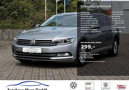 VW Passat Variant Volkswagen Comfortline 2.0TDI DSG Navi LED A