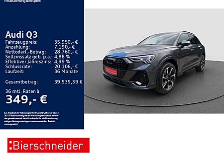 Audi Q3 45 TFSIe S-Line Black 19 MATRIX PANO ACC 360