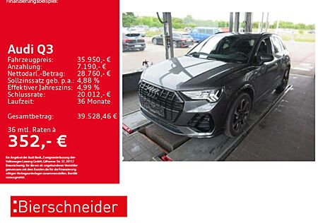 Audi Q3 45 TFSIe S-Line Black 19 MATRIX PANO ACC 360