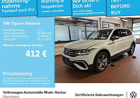 VW Tiguan Allspace Volkswagen 1.5 TSI LifeDSG 7-Sitzer Navi AH