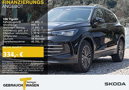 VW Tiguan Volkswagen 1.5 eTSI DSG ELEGANCE MATRIX ASSIST AHK L