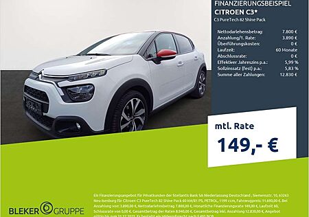 Citroën C3 gebraucht kaufen Citroën C3 Citroen PureTech 82 Shine Pack