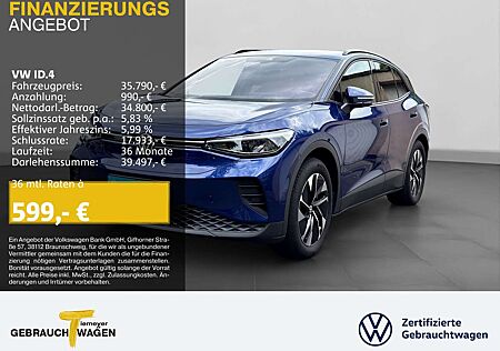 VW ID.4 Volkswagen PRO 286PS NAVI WÄRMEPUMPE TEILLEDER KAMERA