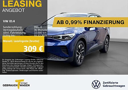 VW ID.4 Volkswagen PRO 286PS NAVI WÄRMEPUMPE TEILLEDER KAMERA