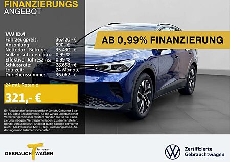 VW ID.4 Volkswagen PRO 286PS NAVI WÄRMEPUMPE TEILLEDER KAMERA