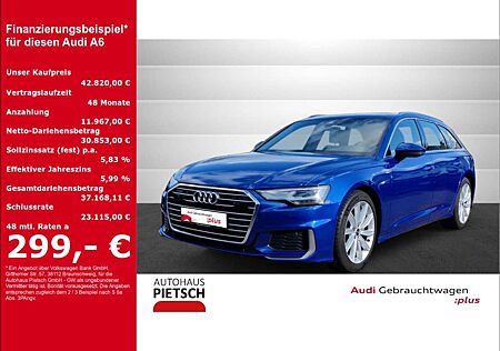 Audi A6 Avant 40 TDI S-Line quattro STHZ AHK Navi Leder